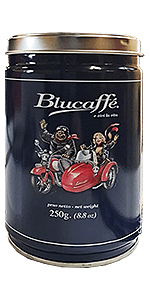 Lucaffe Kaffee Espresso Blucaffe 250g Bohnen Dose