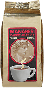 Manaresi Kaffee Espresso Miscela Oro 1kg Bohne