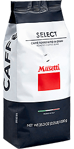 Musetti Kaffee Espresso Select Marrone 1kg Bohnen